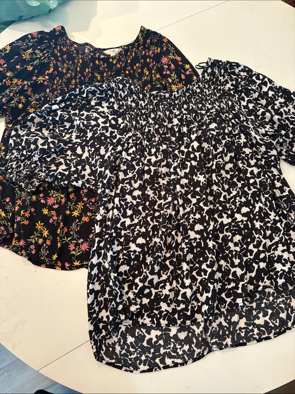 Bundle of two terra & Sky tops